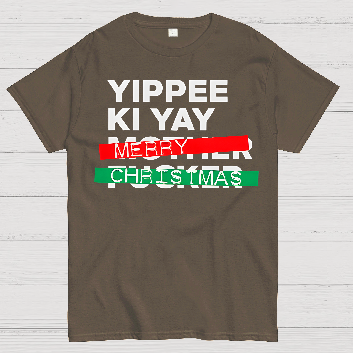 Yippee Ki Yay Merry Christmas  T-Shirt