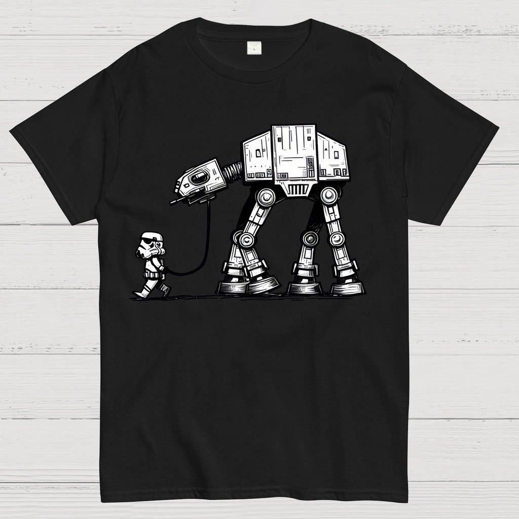 Empire Robot Dog-Planet Battles  T-Shirt