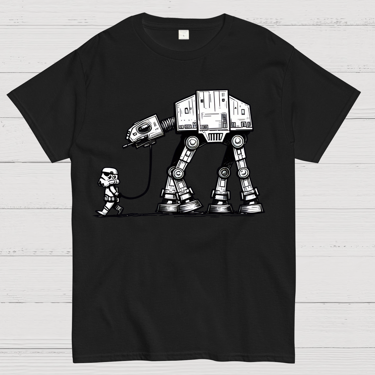 Empire Robot Dog-Planet Battles  T-Shirt