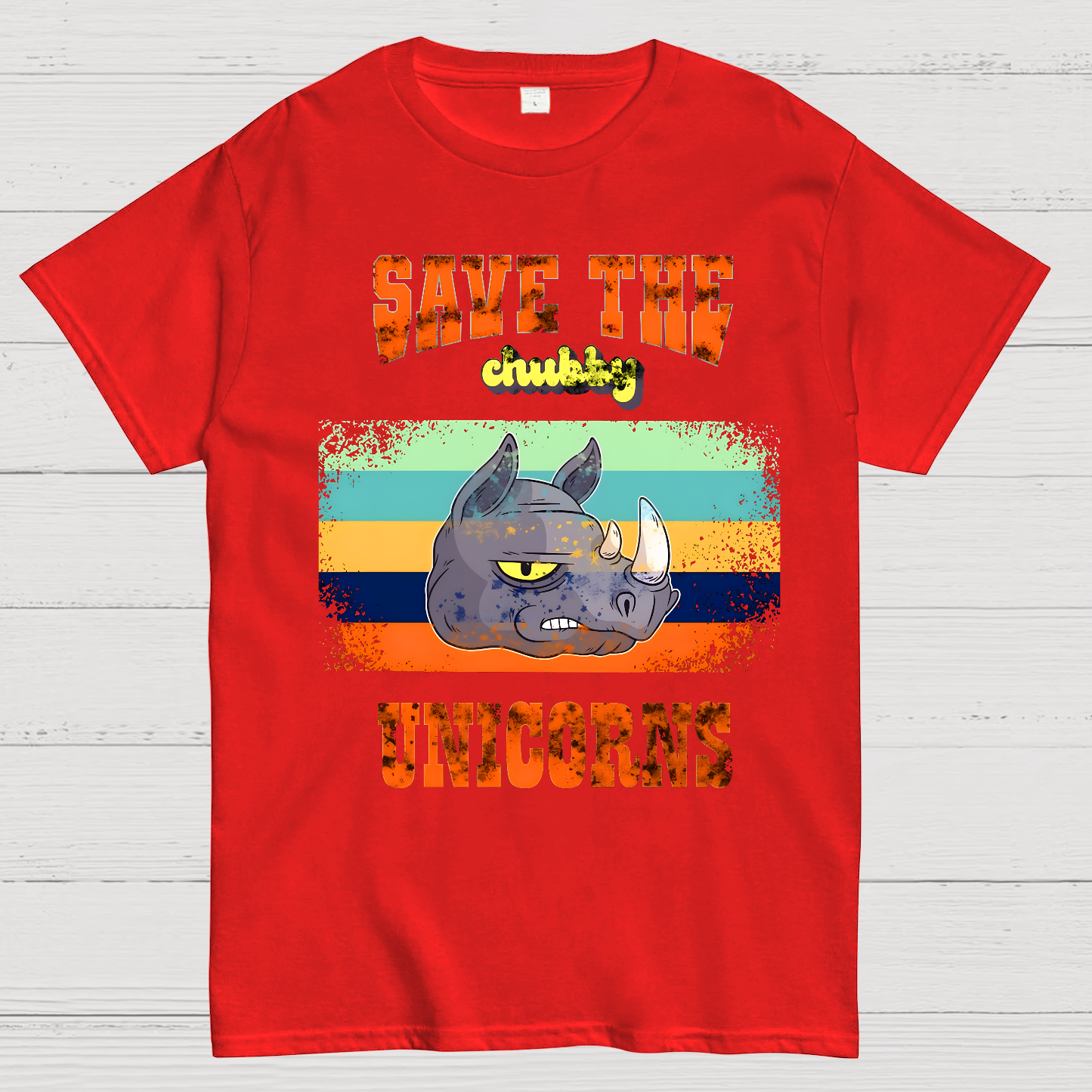 Save the Chubby Unicorns  T-Shirt