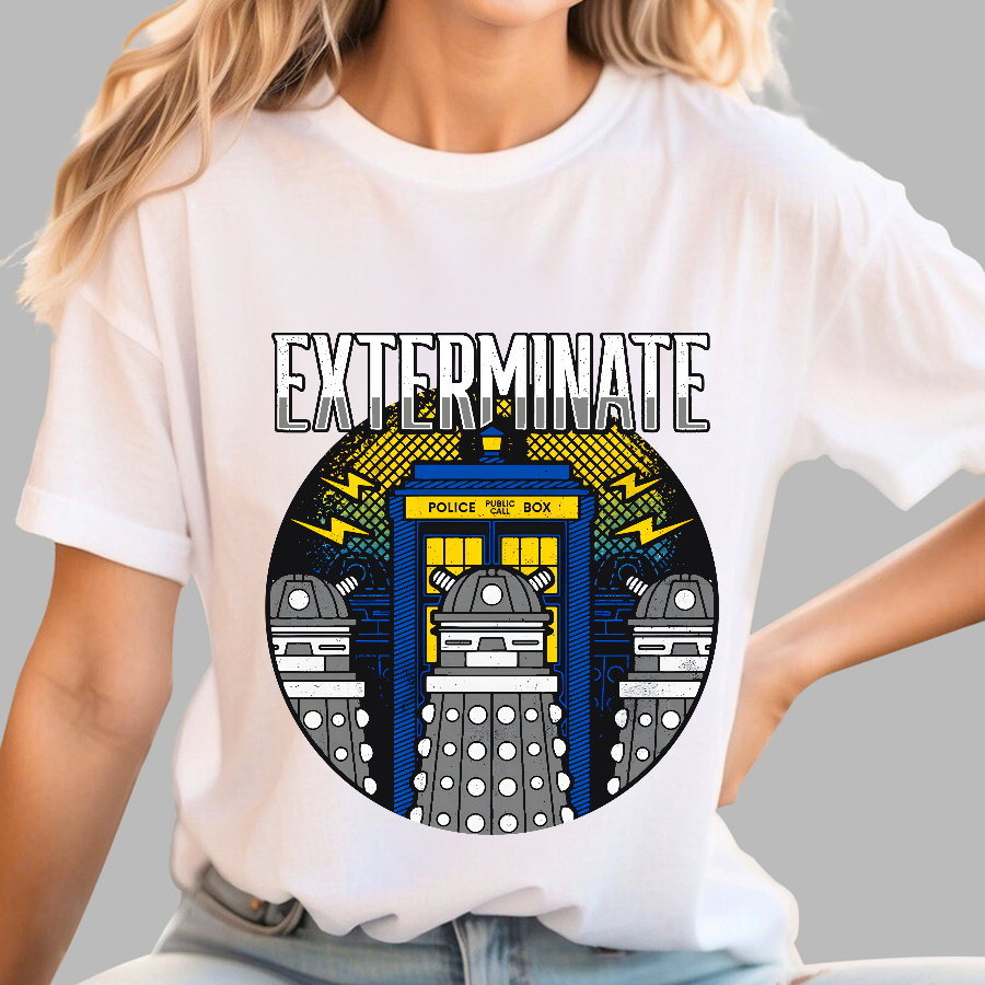 Daleks Exterminate  T-Shirt