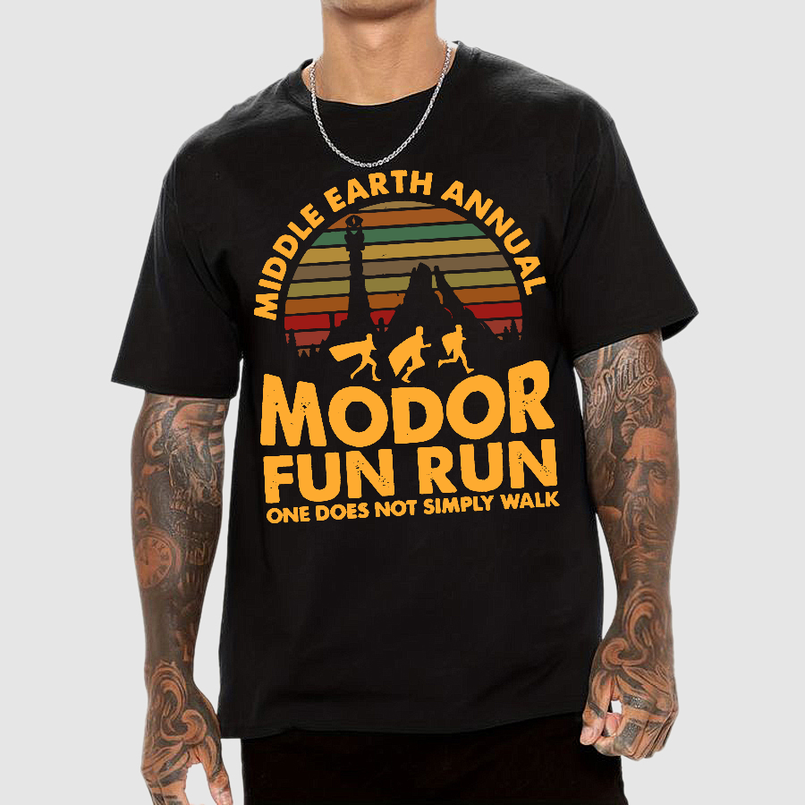 Mordor Fun Run Sarcasm  T-Shirt