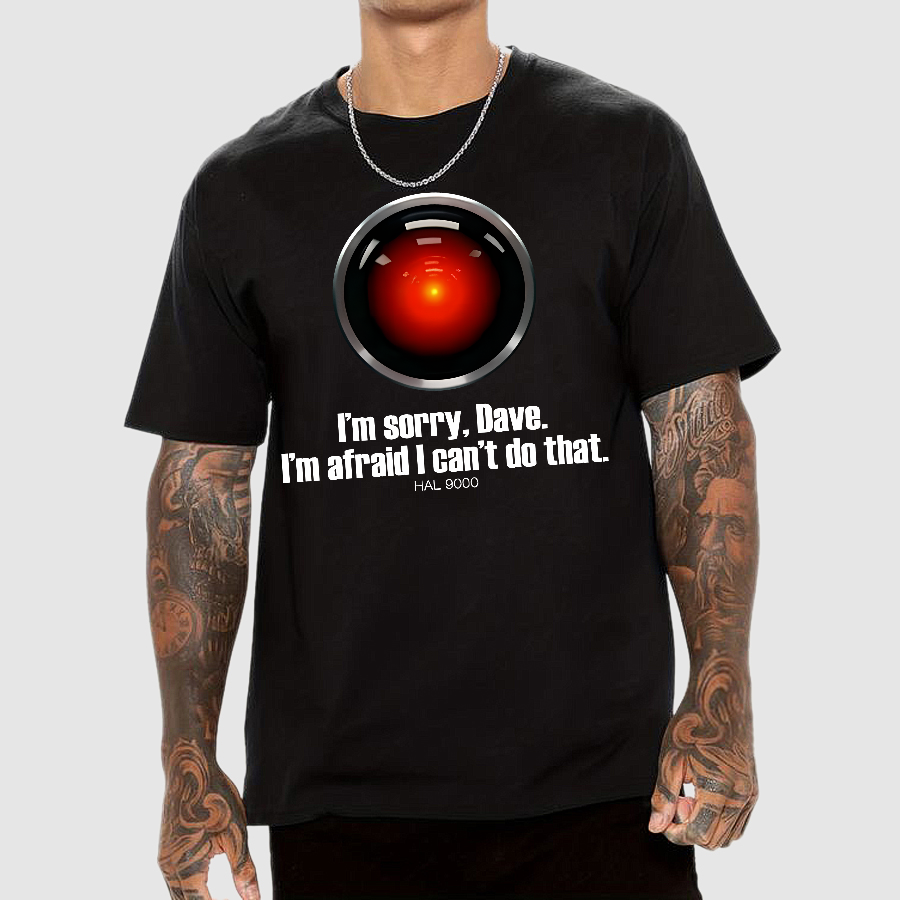 HAL 9000-2001 Space Odyssey  T-Shirt