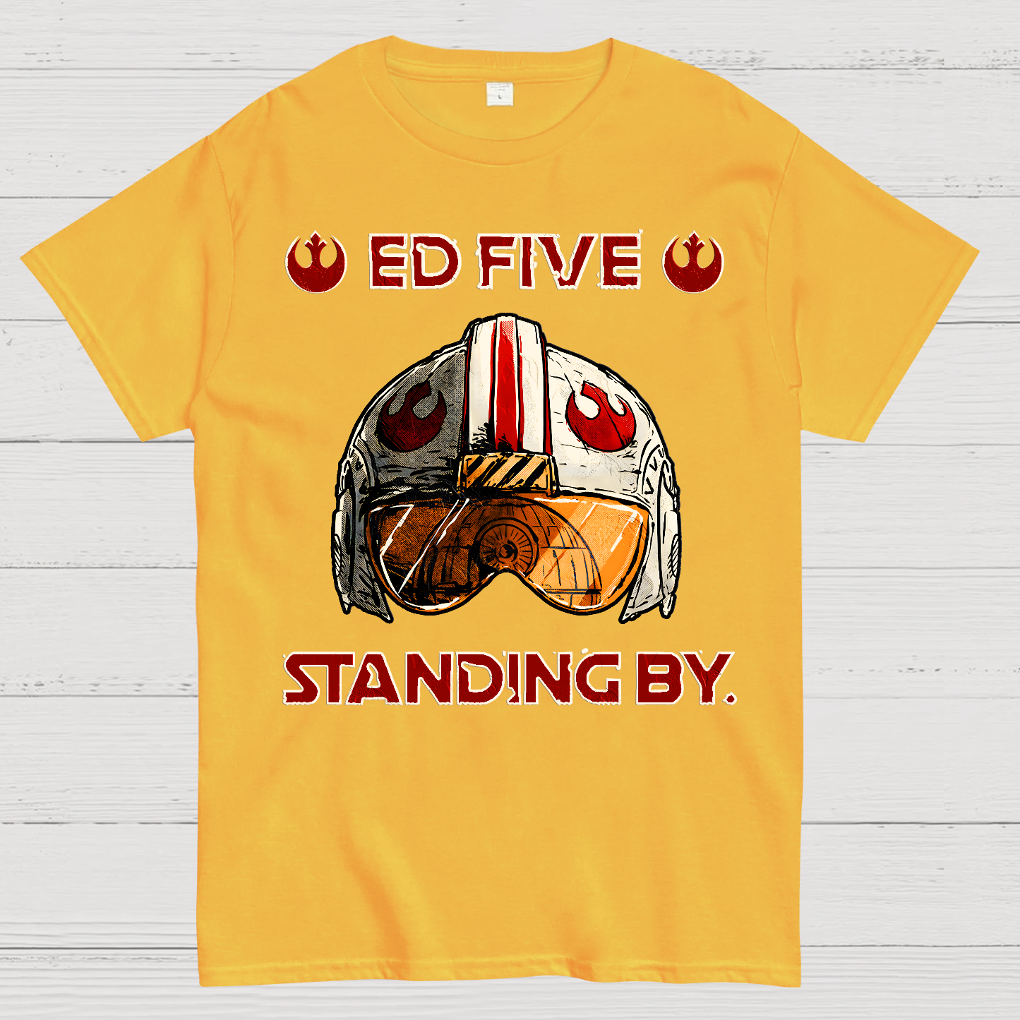 Ed Five Standing By  T-Shirt