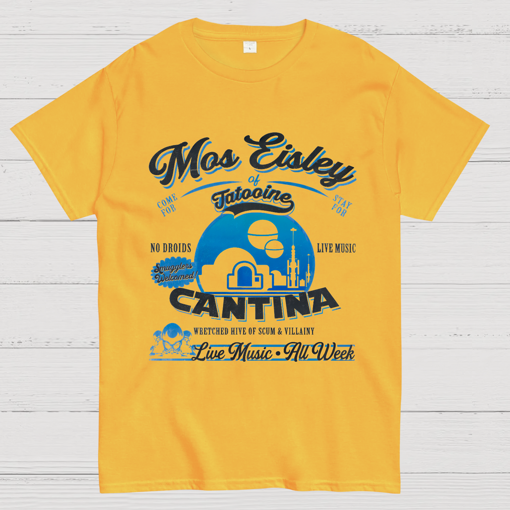 Mos Eisley Star Cantina Tatooine Graphic Print T-Shirt