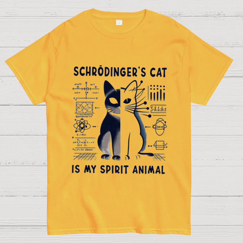 Schrodinger's Сat Science T-Shirts
