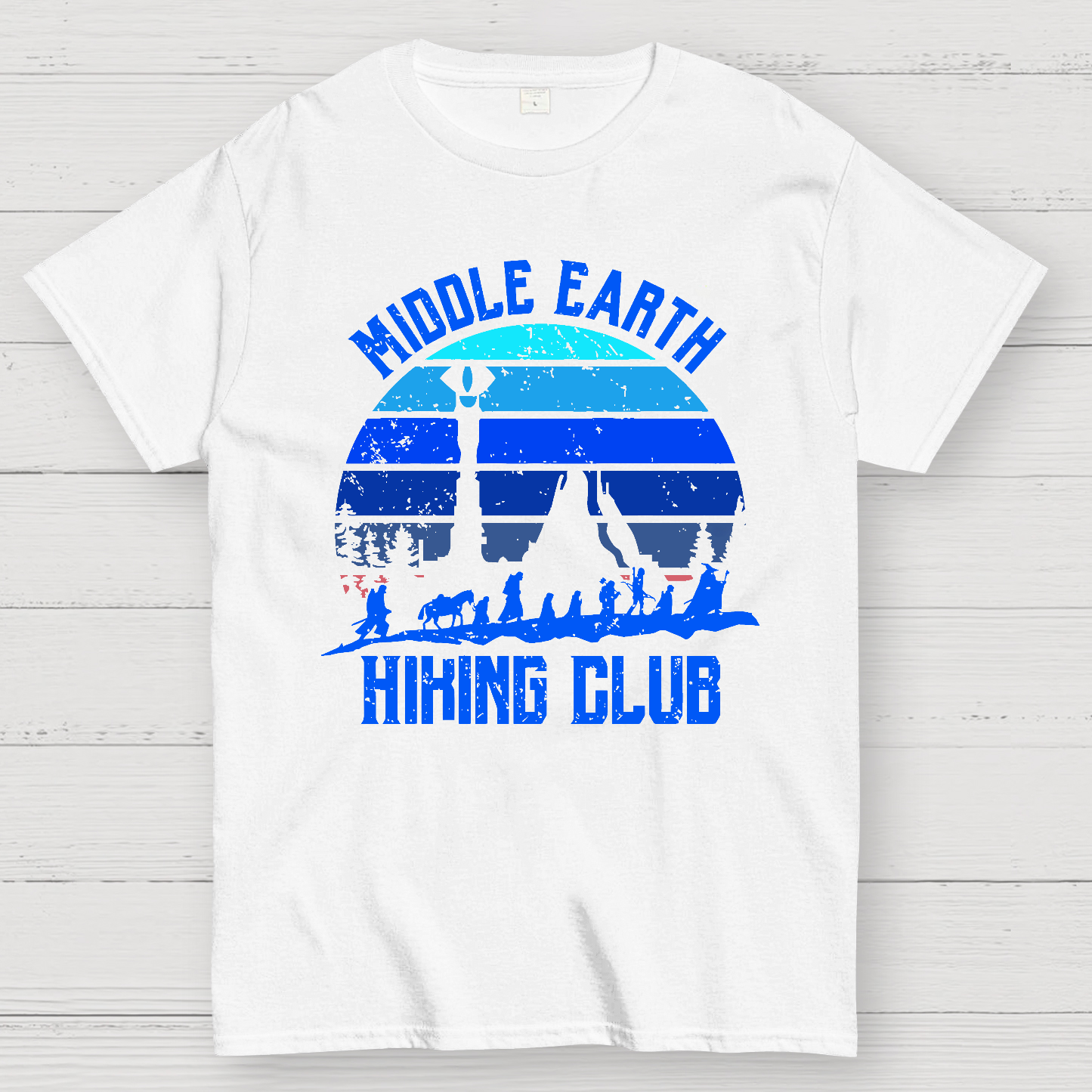Middle Earth Hiking Club  T-Shirt