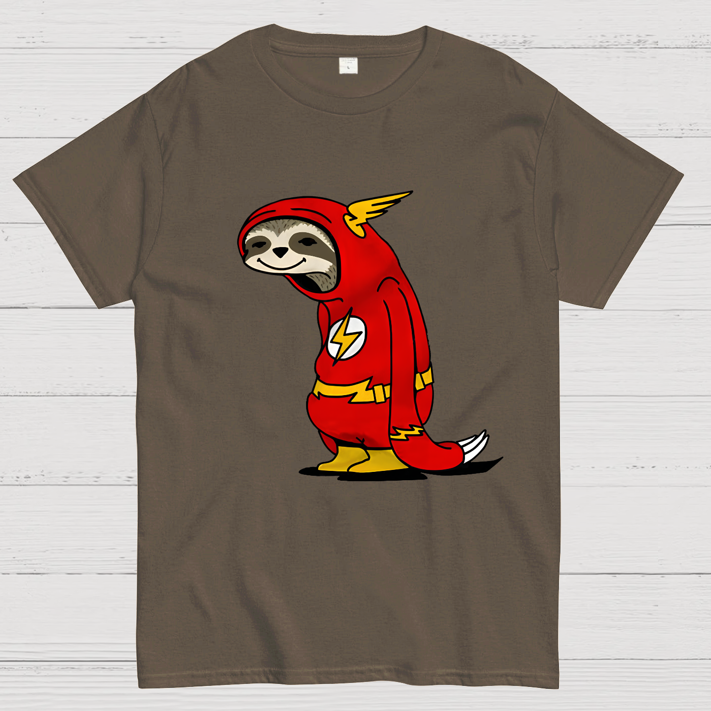 Flash Sloth Funny  T-Shirt