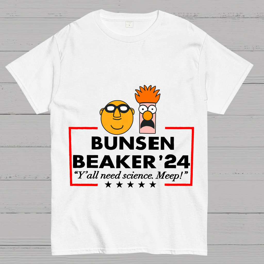 Science Meep Bunsen And Beaker Teacher y T-Shirt