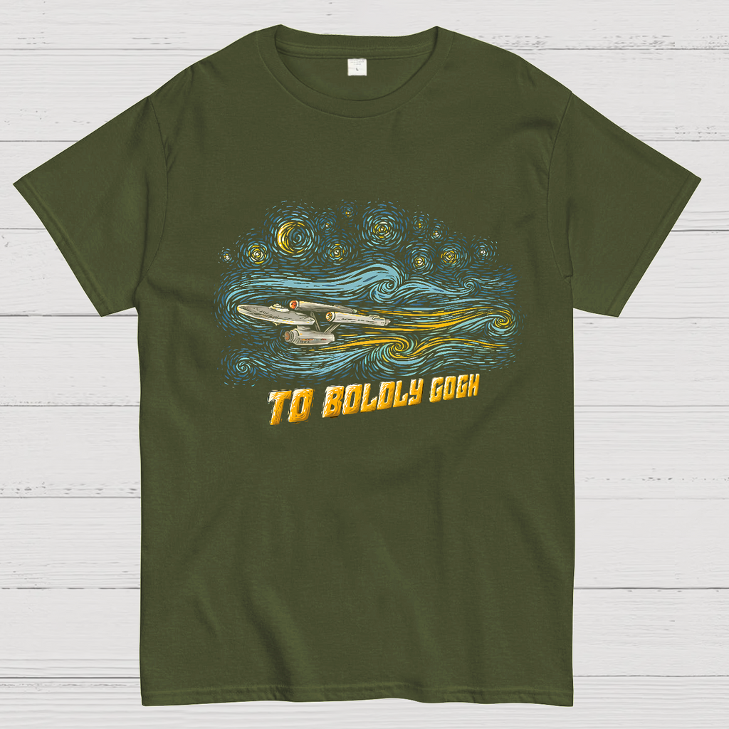 To Boldly Gogh Nerd T-Shirt