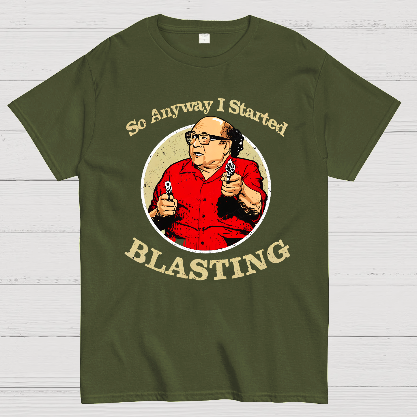 Anyway I Started Blasting Nerdy T-Shirt