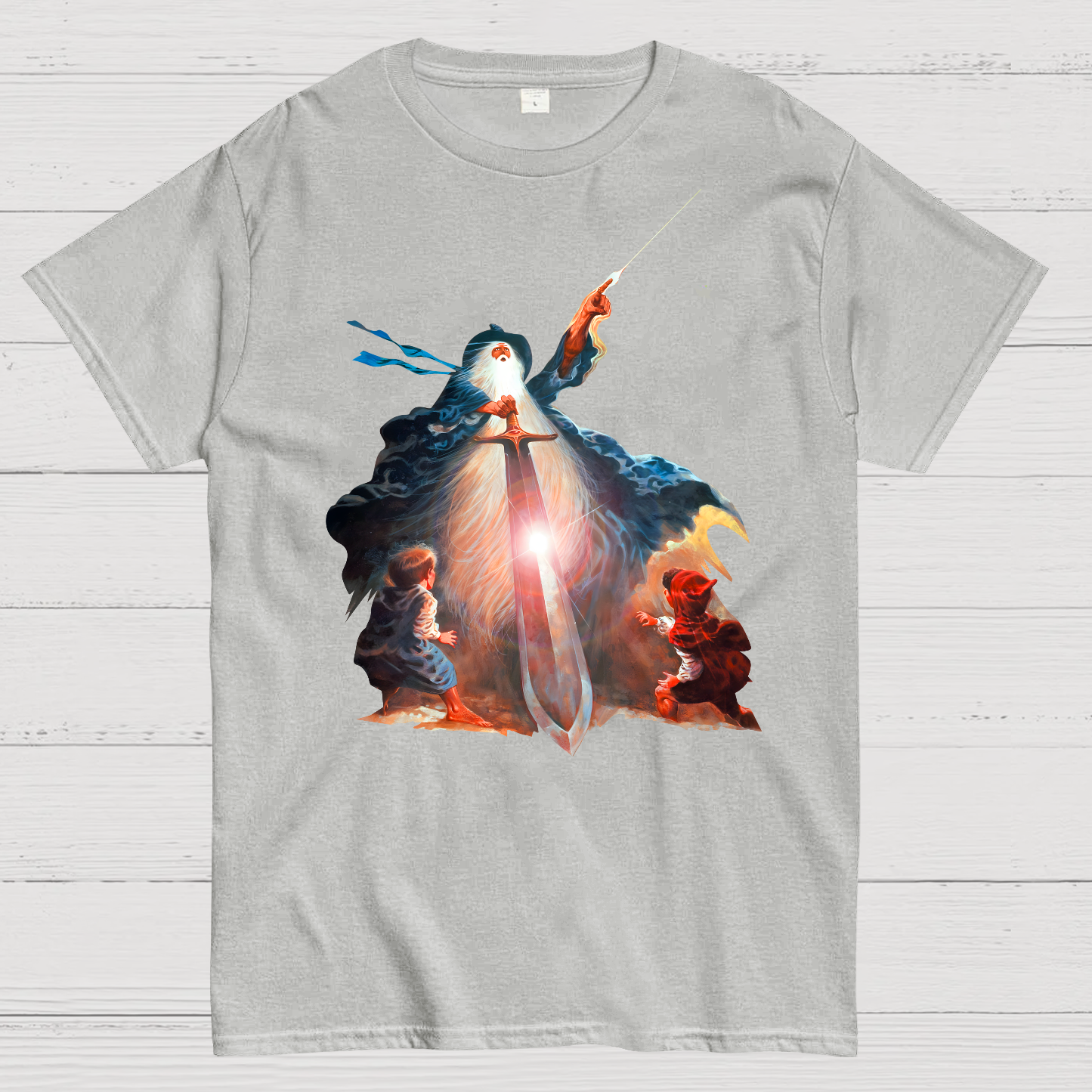 Retro Vintage Fantasy The Lord Of The Rings Unisex  T-Shirt