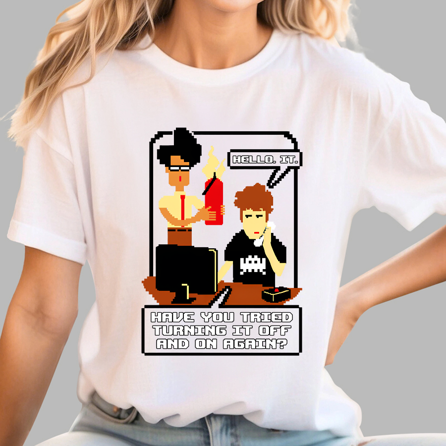 Tech Support Sitcoms - Funny Catchphrases  T-Shirt