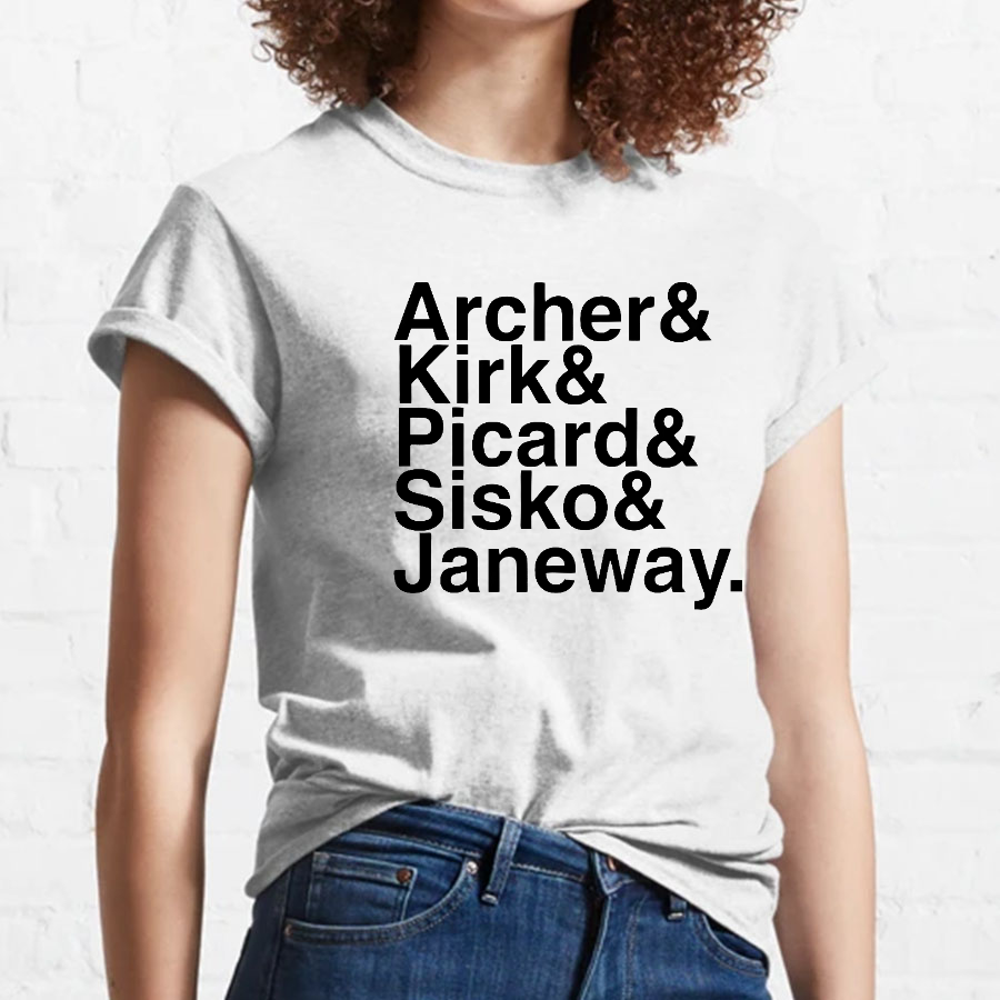 Star Trek Captains T-Shirt