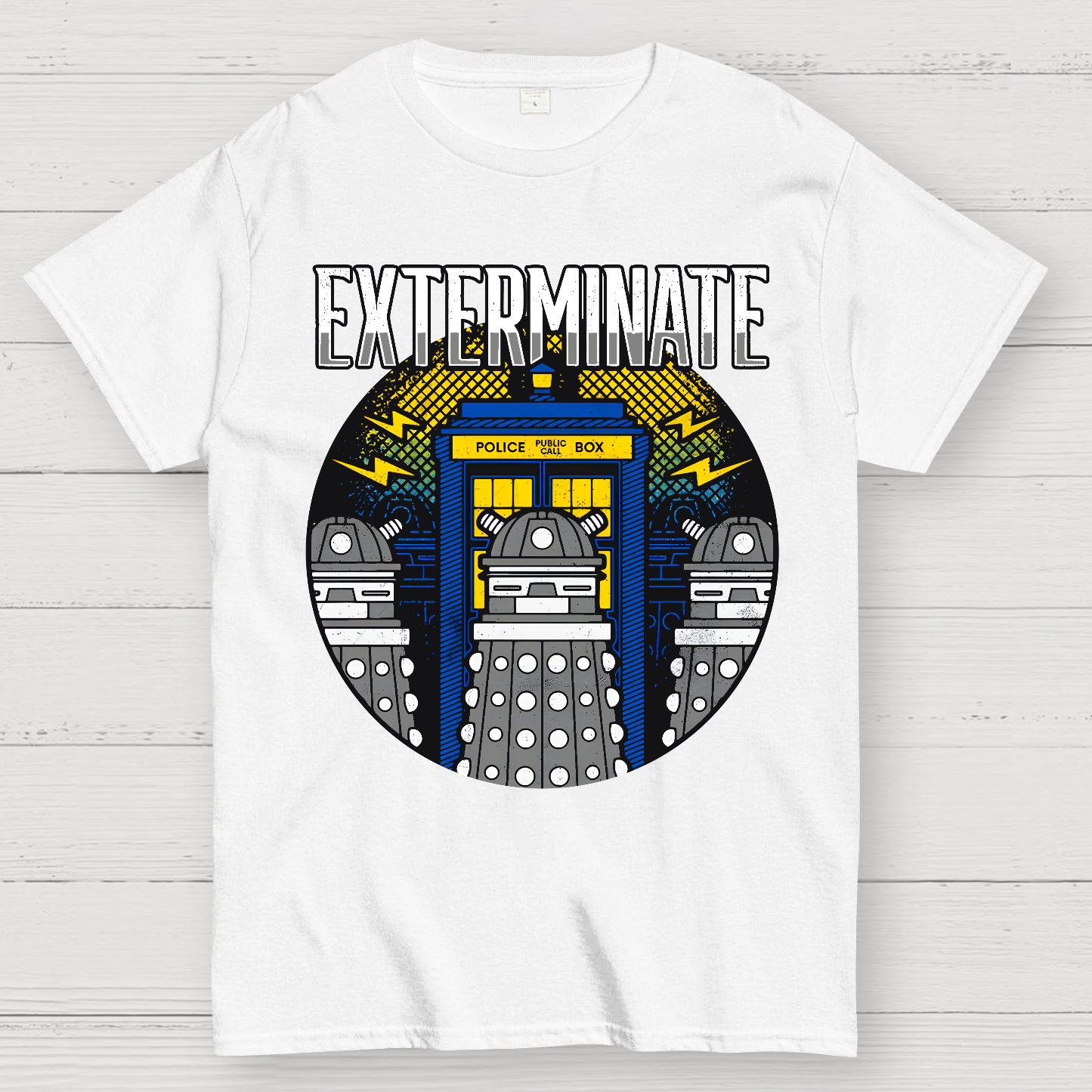 Daleks Exterminate  T-Shirt