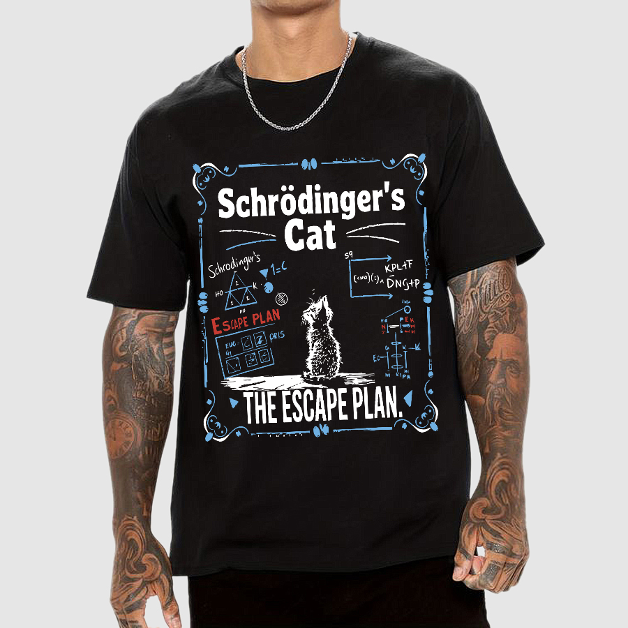 Schrödinger's Cat The Escape Plan  T-Shirt
