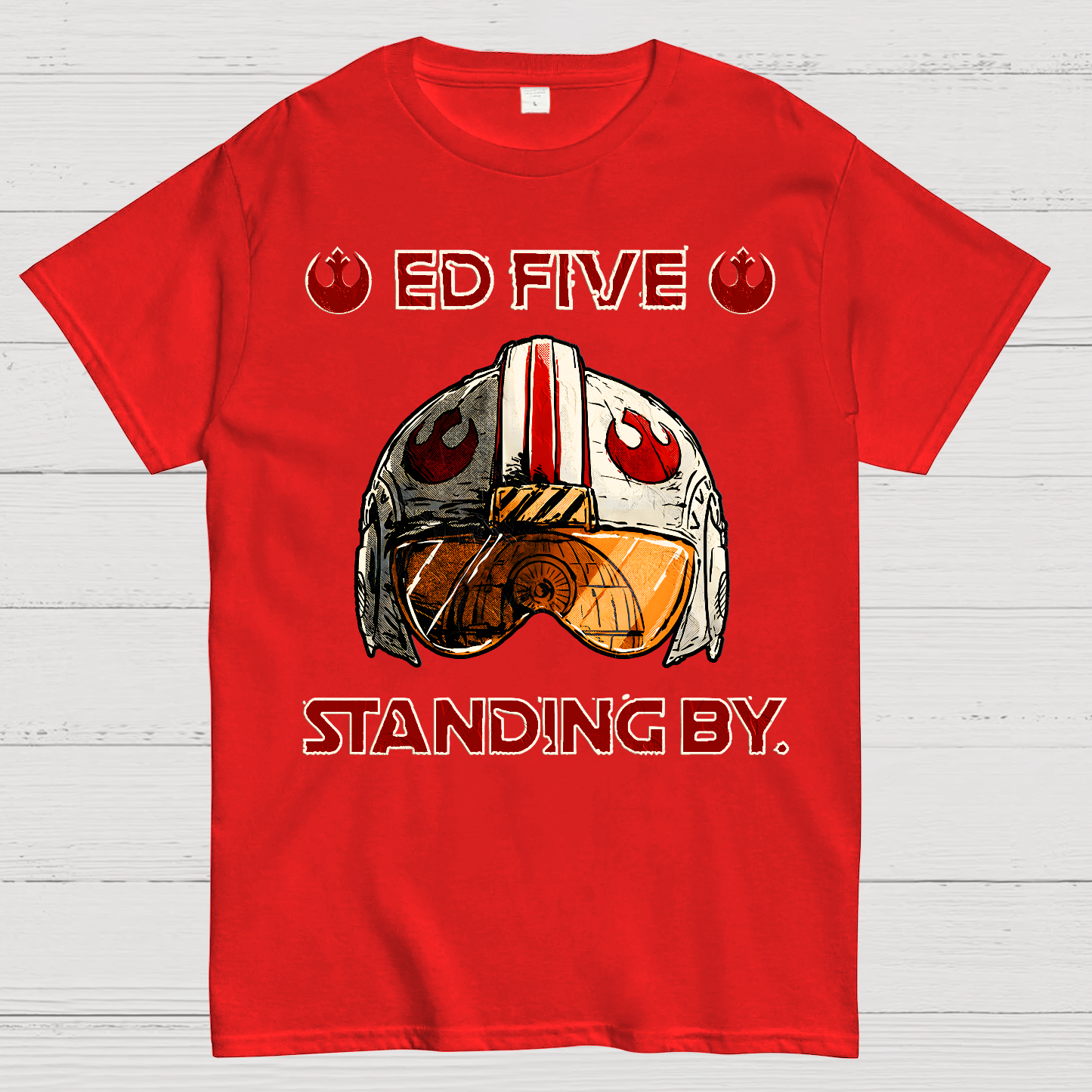 Ed Five Standing By  T-Shirt