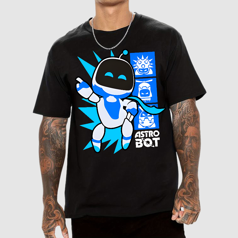 Astro Bot Rescue Mission Victory  T-Shirt