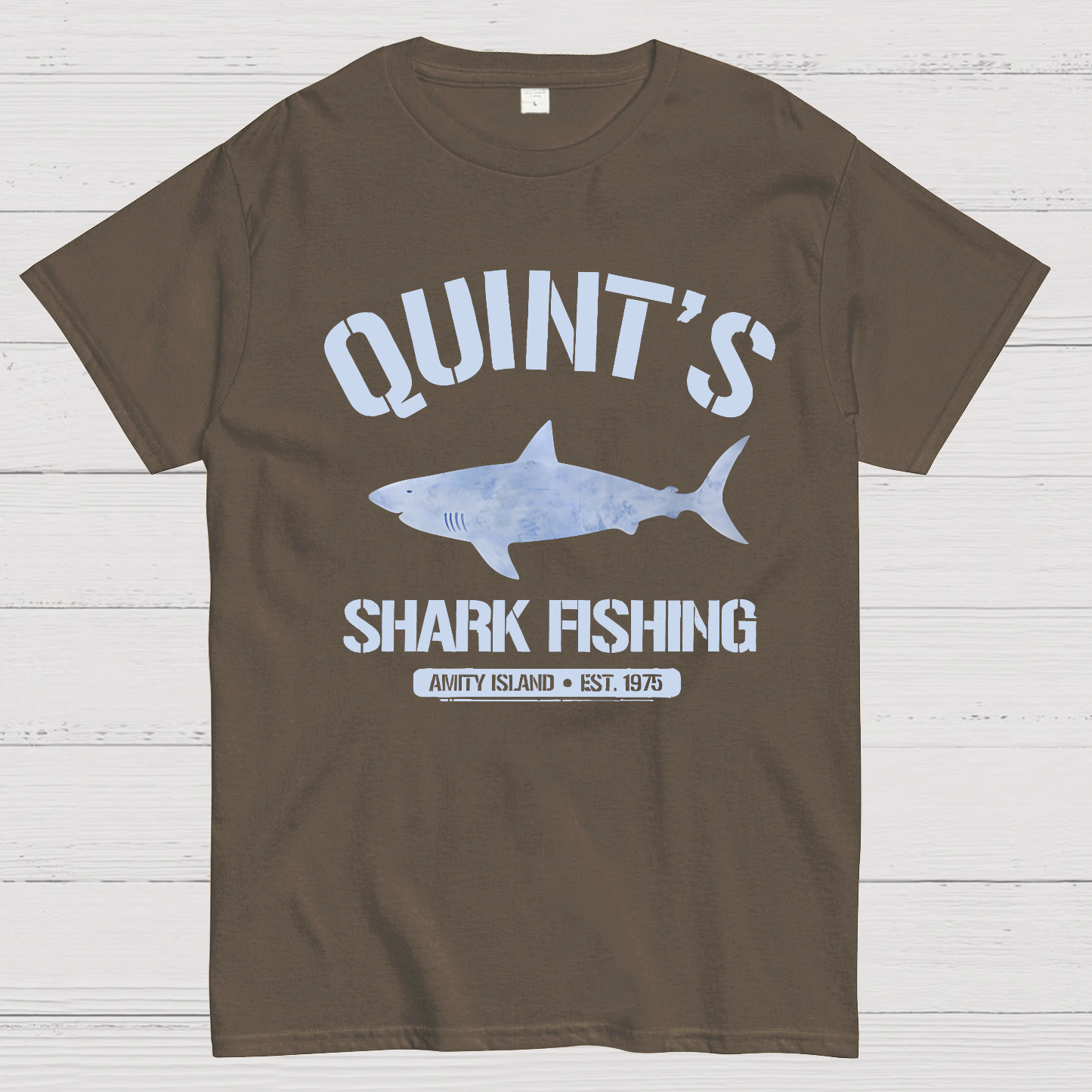 Quint's Shark Fishing Jaws Retro y T-Shirt