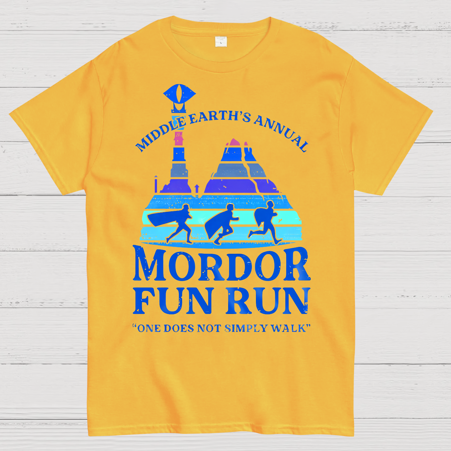 Middleearth's Annual Mordor Fun Run Sarcasm  T-Shirt