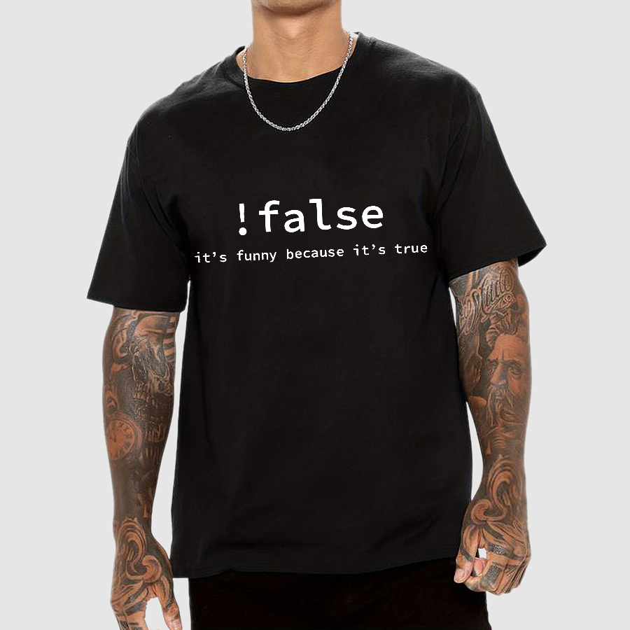 Funny False Programming Coding  T-Shirt