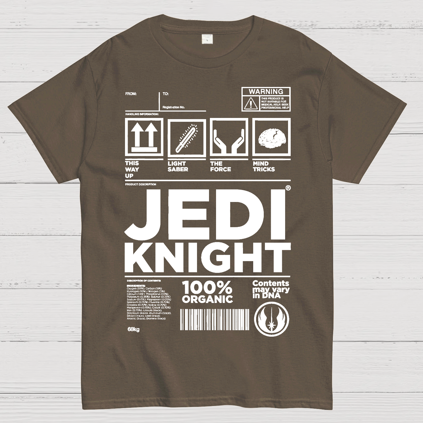 Jedi Knight Tags  T-Shirt