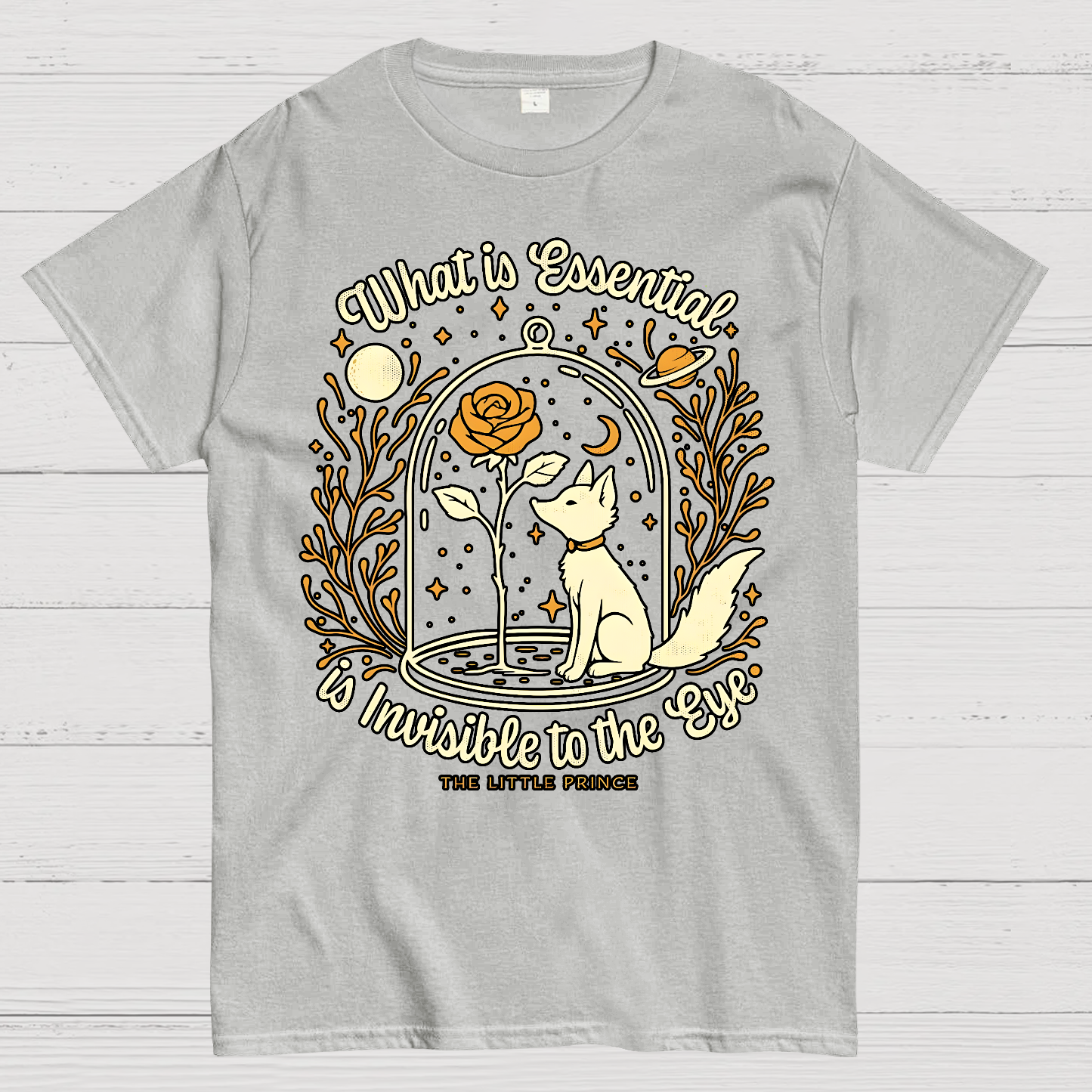 The Rose And The Fox  T-Shirt