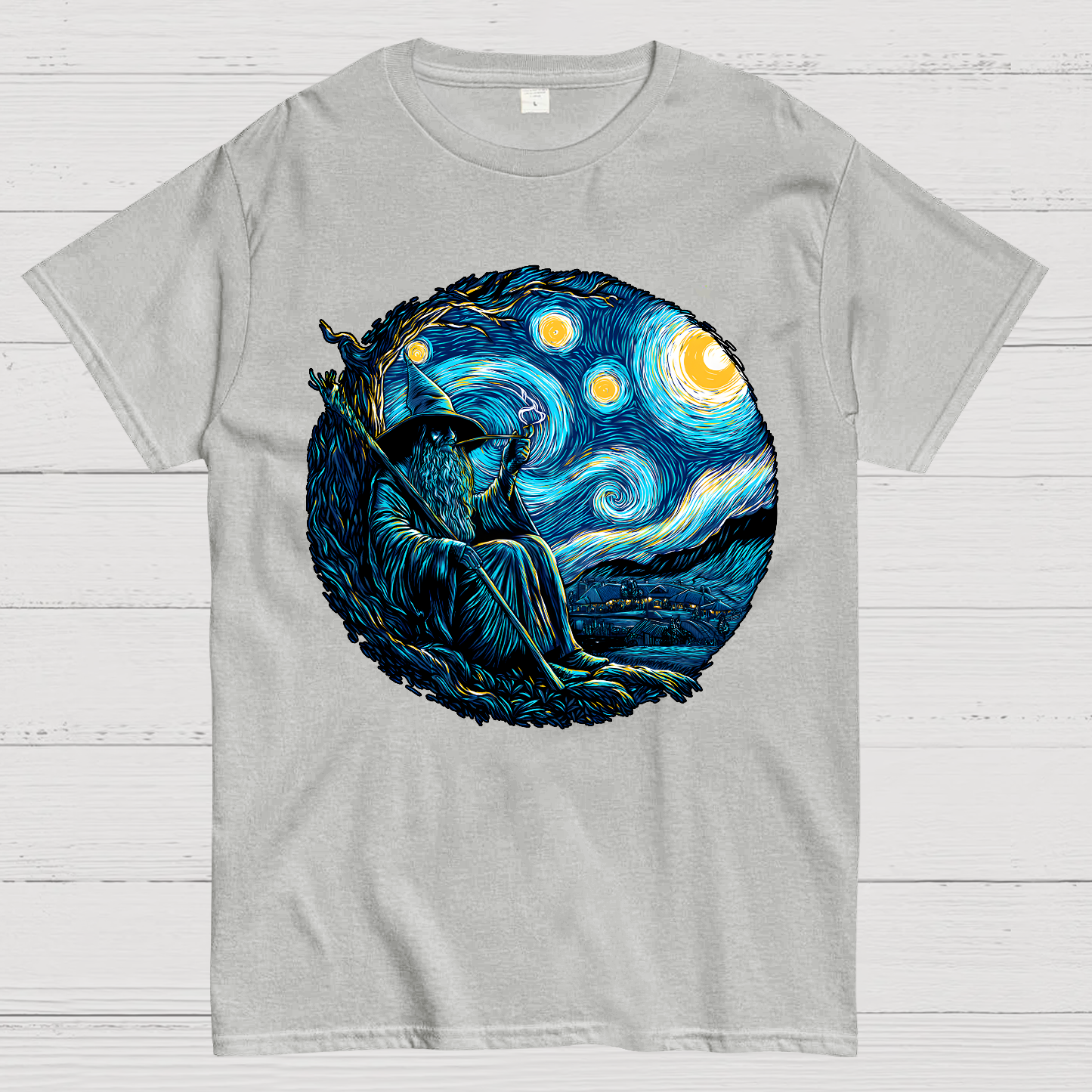 Starry Wizard  T-Shirt