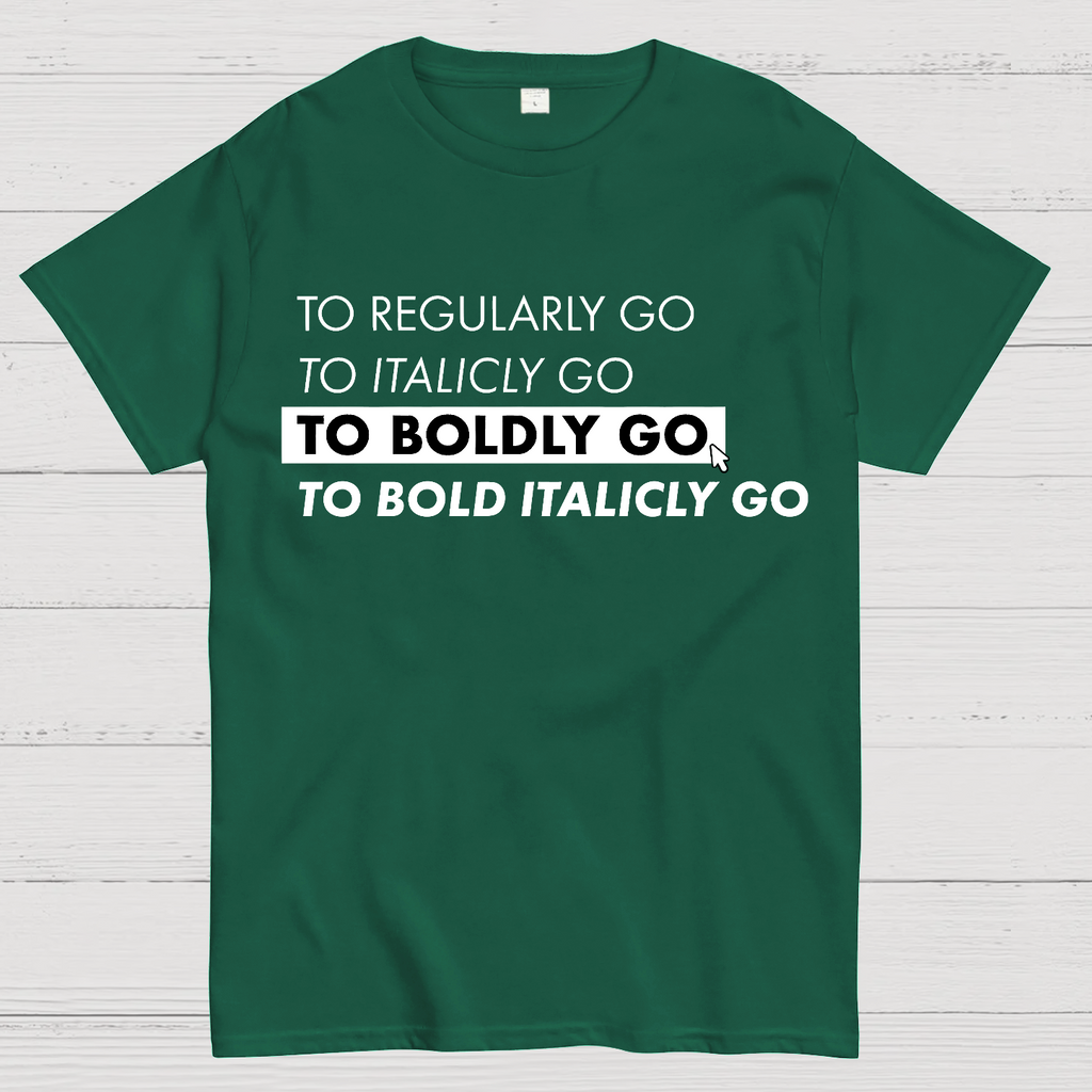 Font Trek  T-Shirt