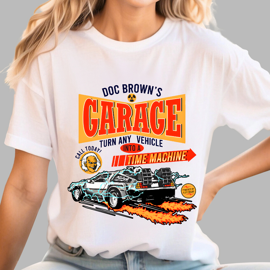 Doc Brown's Garage  T-Shirt