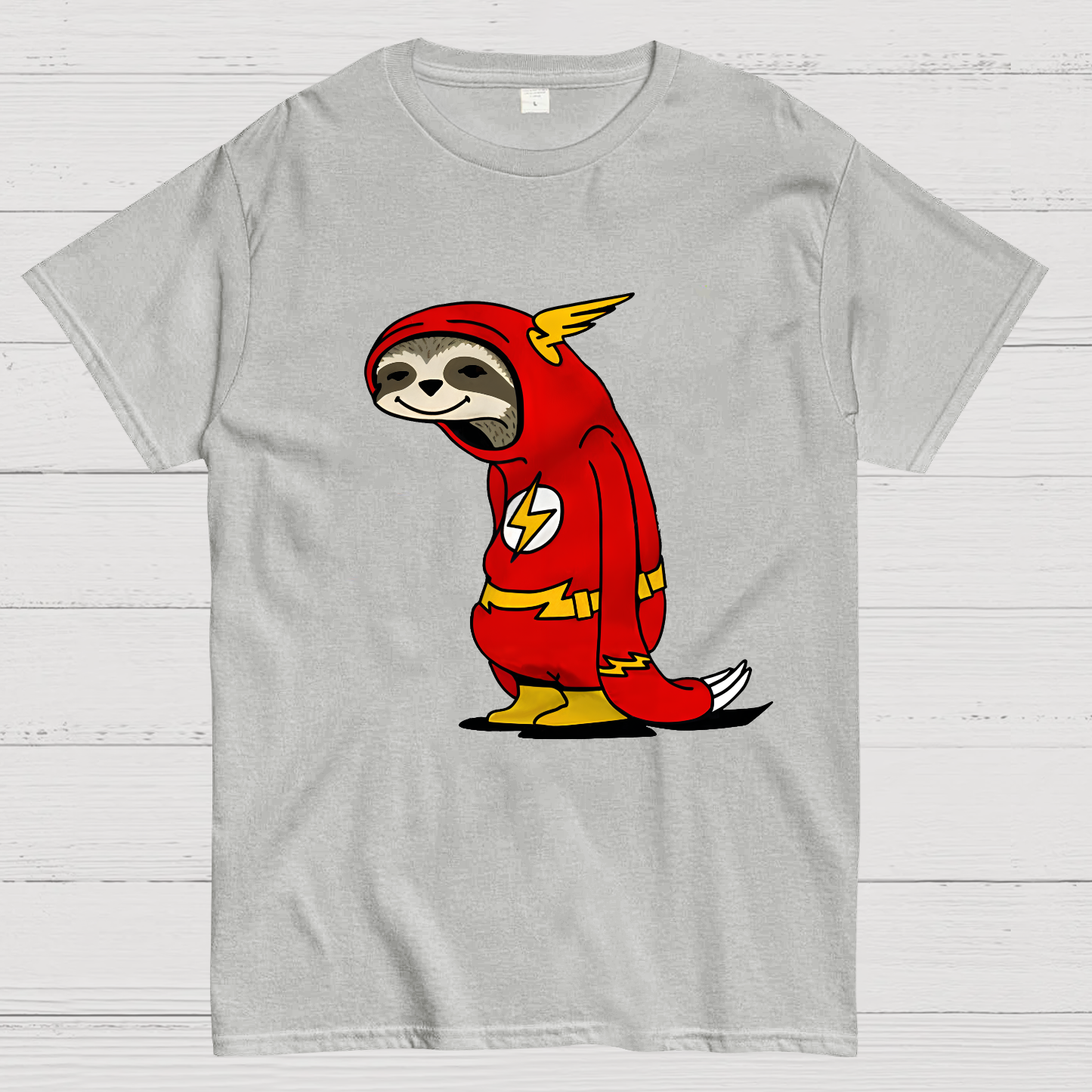 Flash Sloth Funny  T-Shirt
