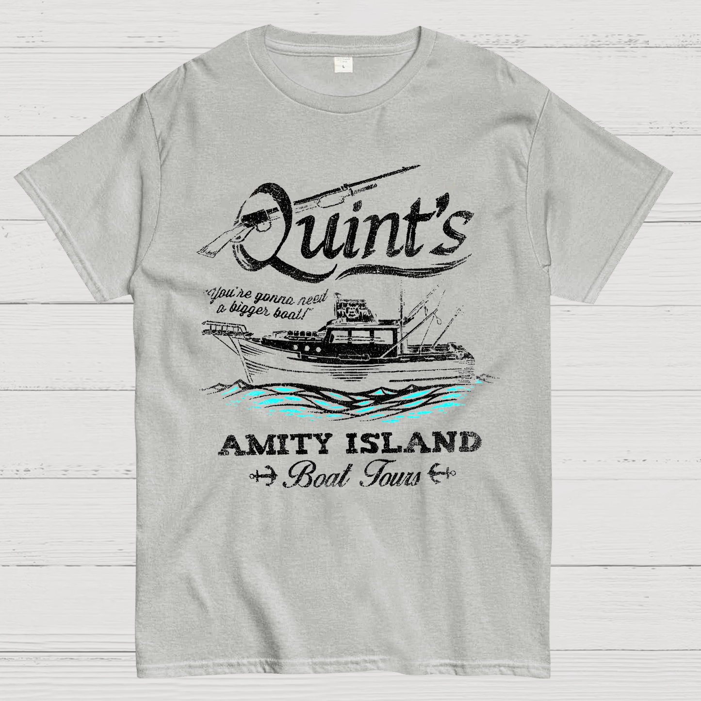 Quint's Boat Tours Jaws T-Shirt