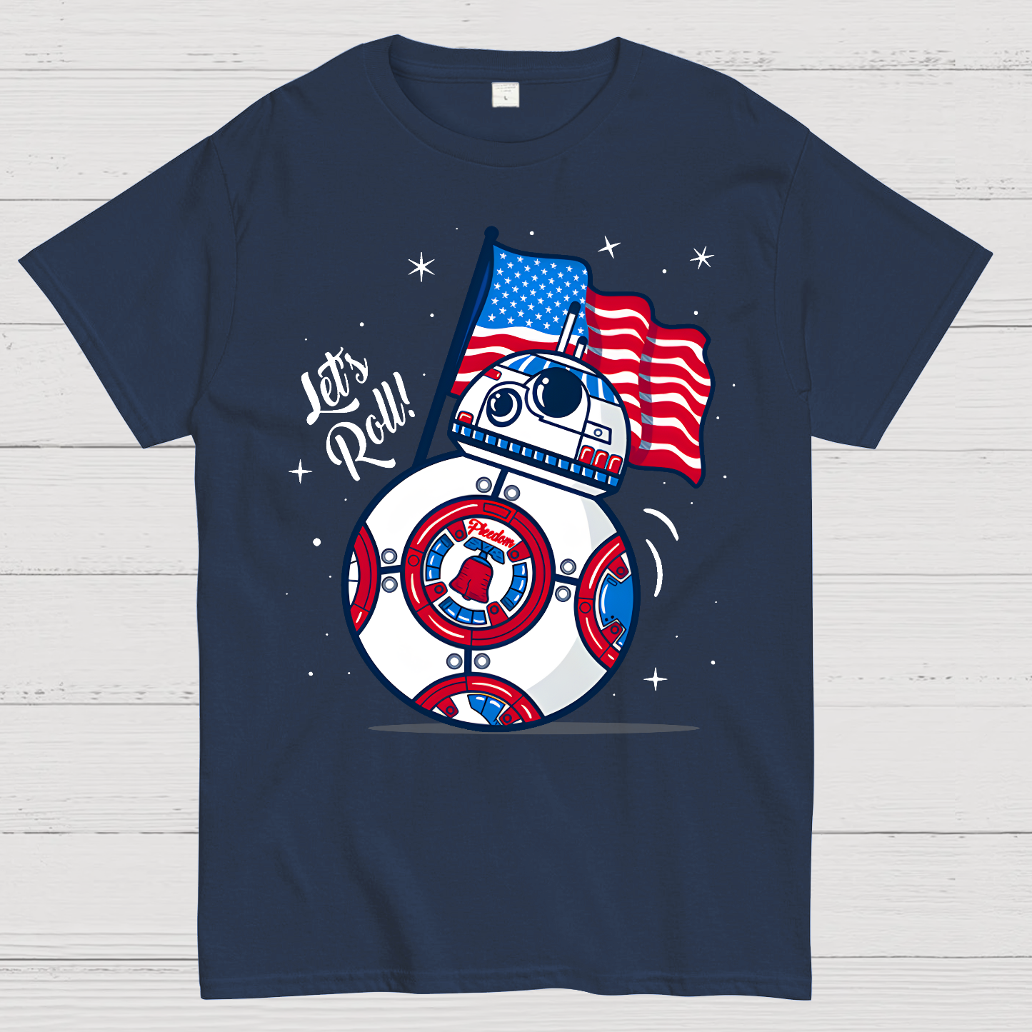 Red, White, and BB-Blue  T-Shirt