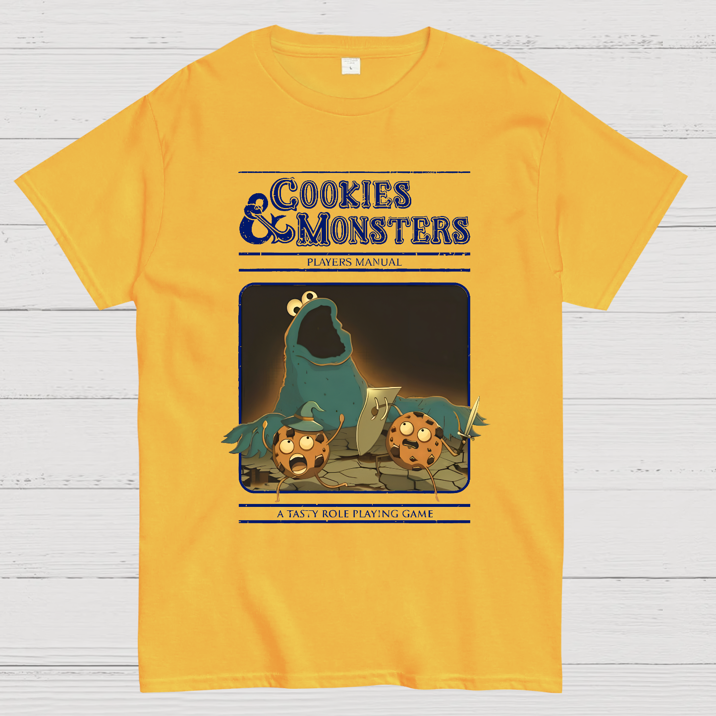 Cookies Monsters Players Manual Nerdy T-Shirt