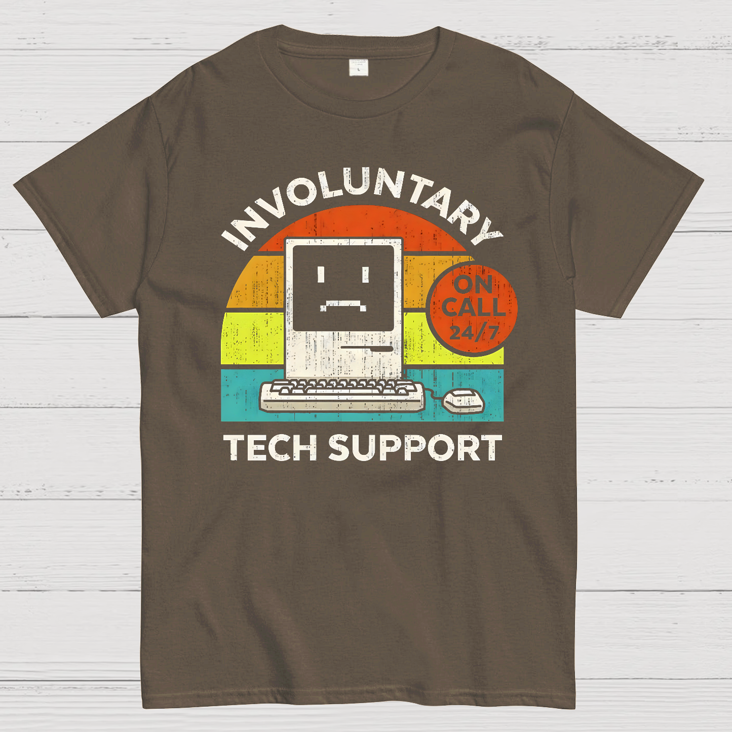 Involuntary Tech Support On Call All The Time  T-Shirt