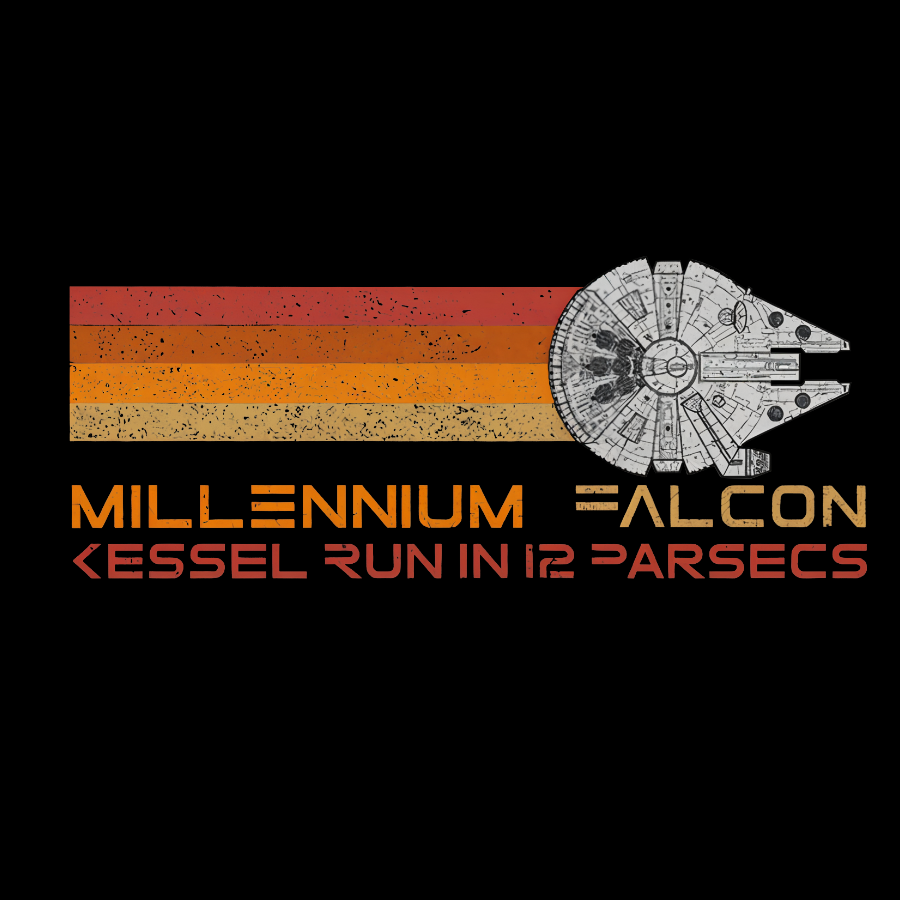 12 PARSECS Star Battles y T-Shirt