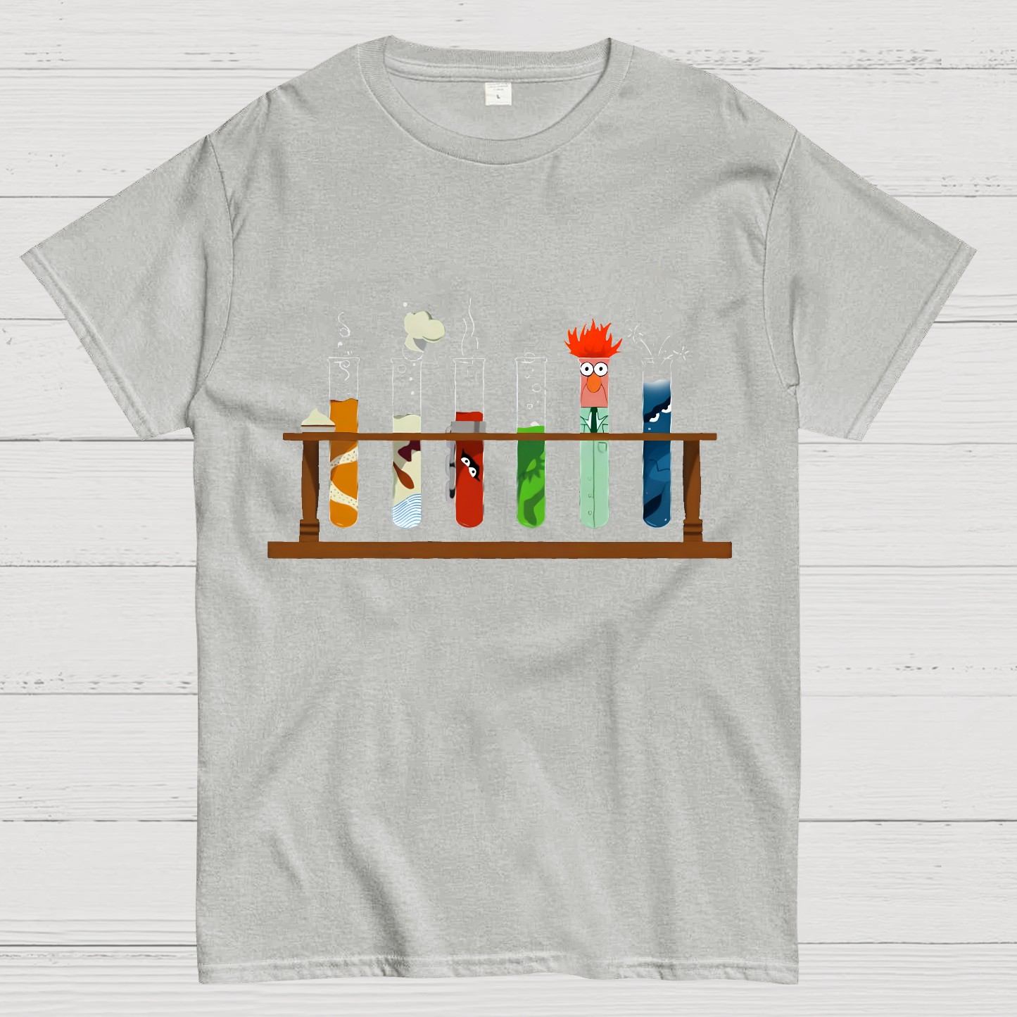Muppet Science Bunsen And Beaker Teacher y T-Shirt