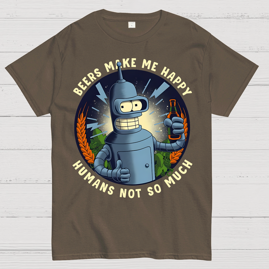 Beers Make Me Happy  T-Shirt