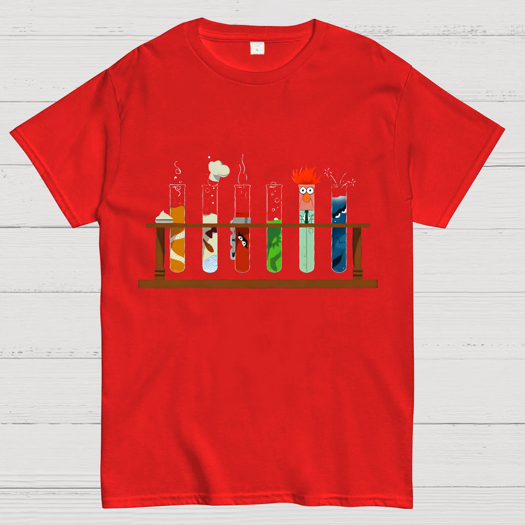 Muppet Science Bunsen And Beaker Teacher y T-Shirt