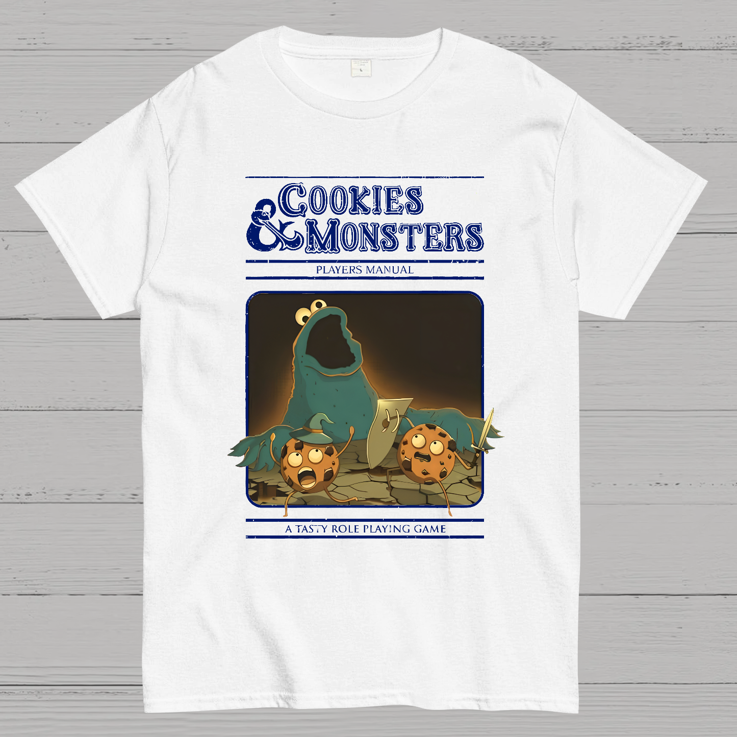 Cookies Monsters Players Manual Nerdy T-Shirt