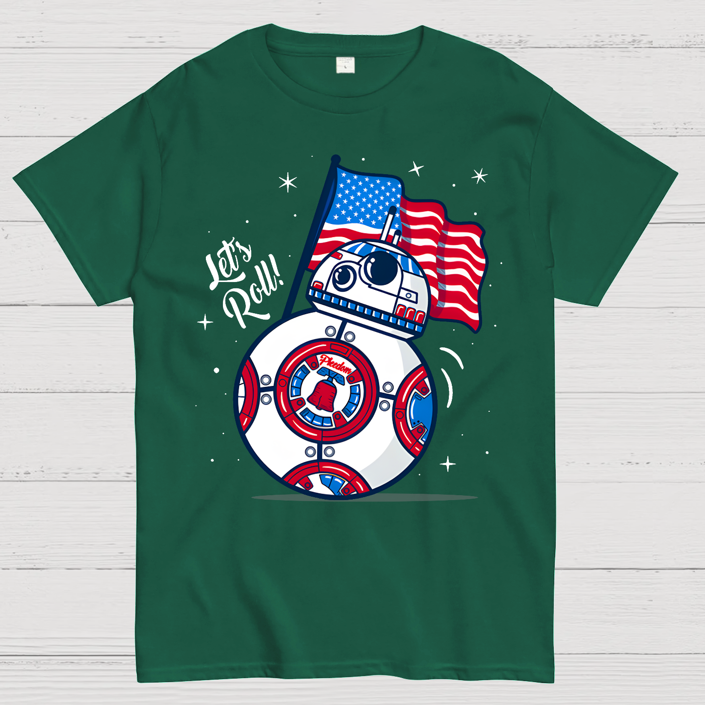 Red, White, and BB-Blue  T-Shirt