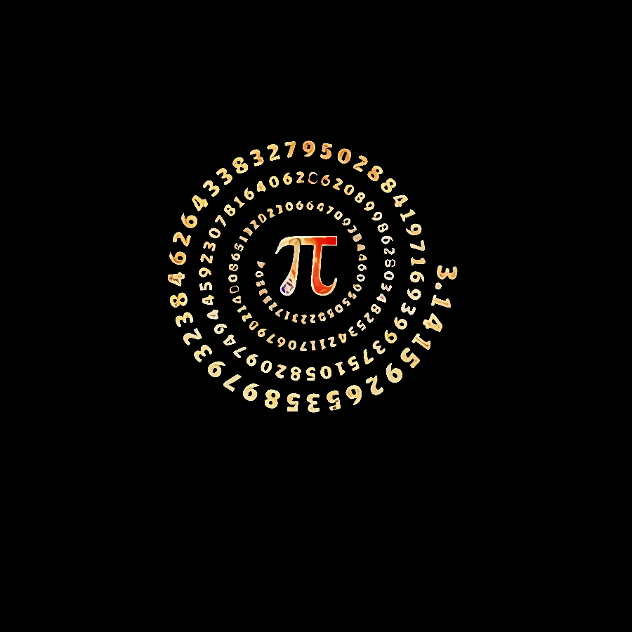 Pi Spiral  T-Shirt