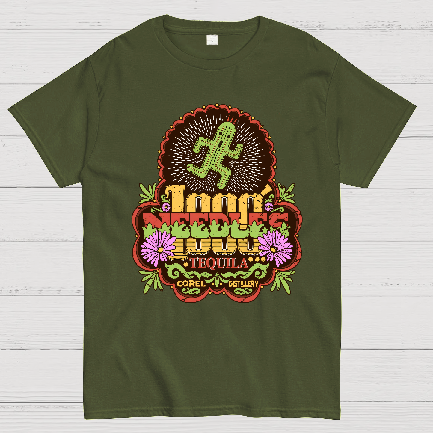 Funny 1000 Needles Tequila  T-Shirt