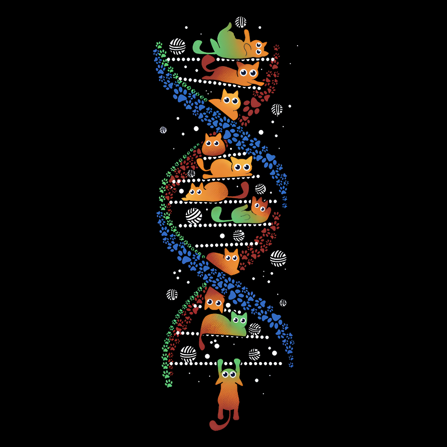 CATS DNA y T-Shirt