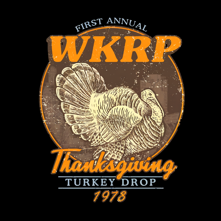 WKRP Turkey Drop 1978  T-Shirt