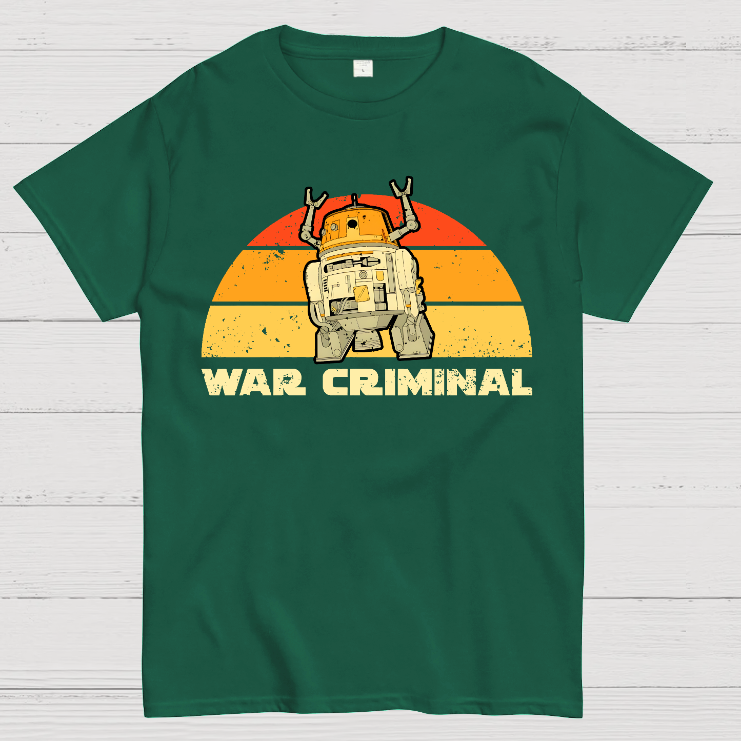 Vintage Criminal Droid  T-Shirt