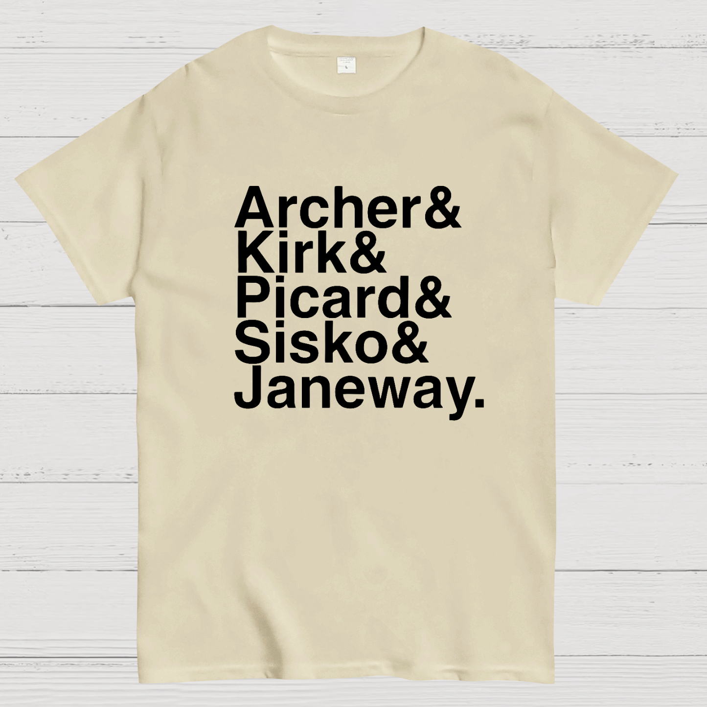 Star Trek Captains T-Shirt