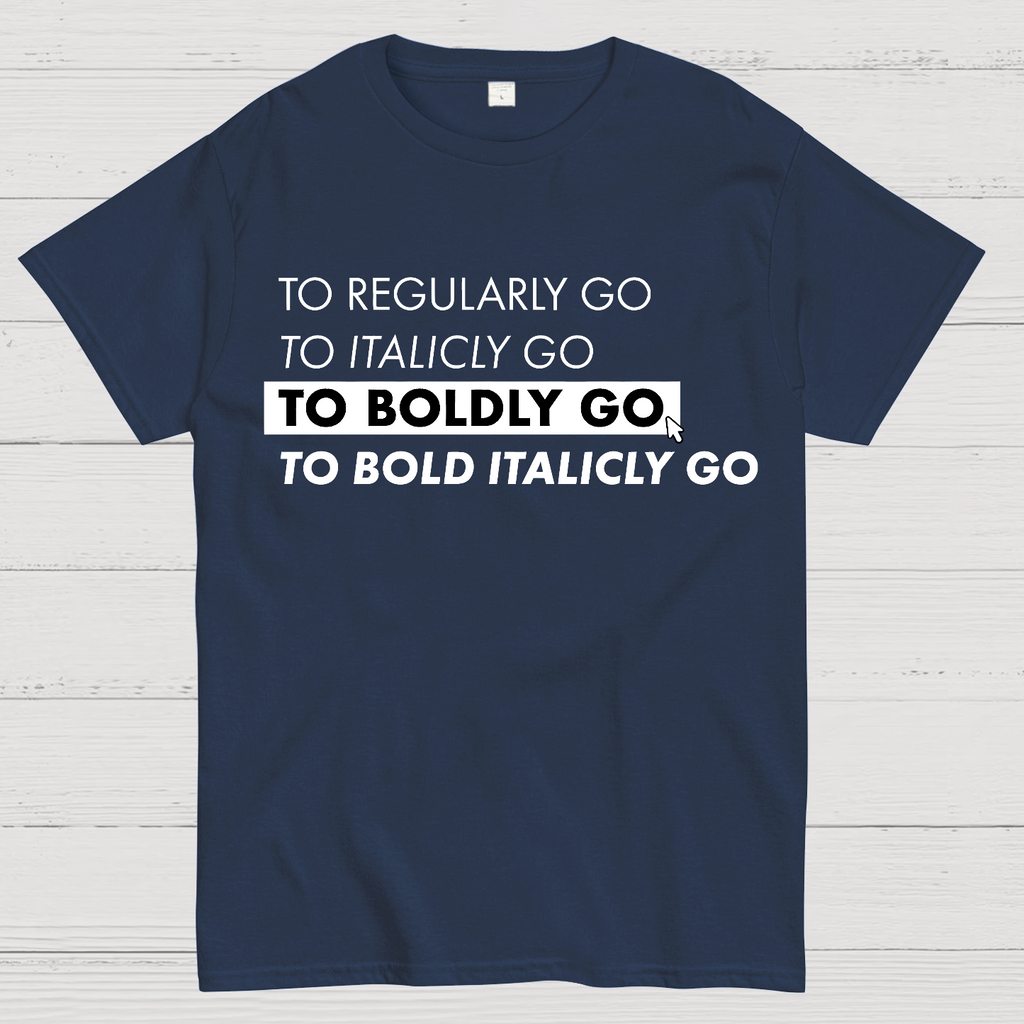 Font Trek  T-Shirt