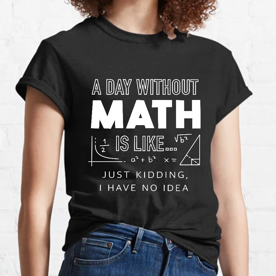 A Day Without Math Is Like y T-Shirt