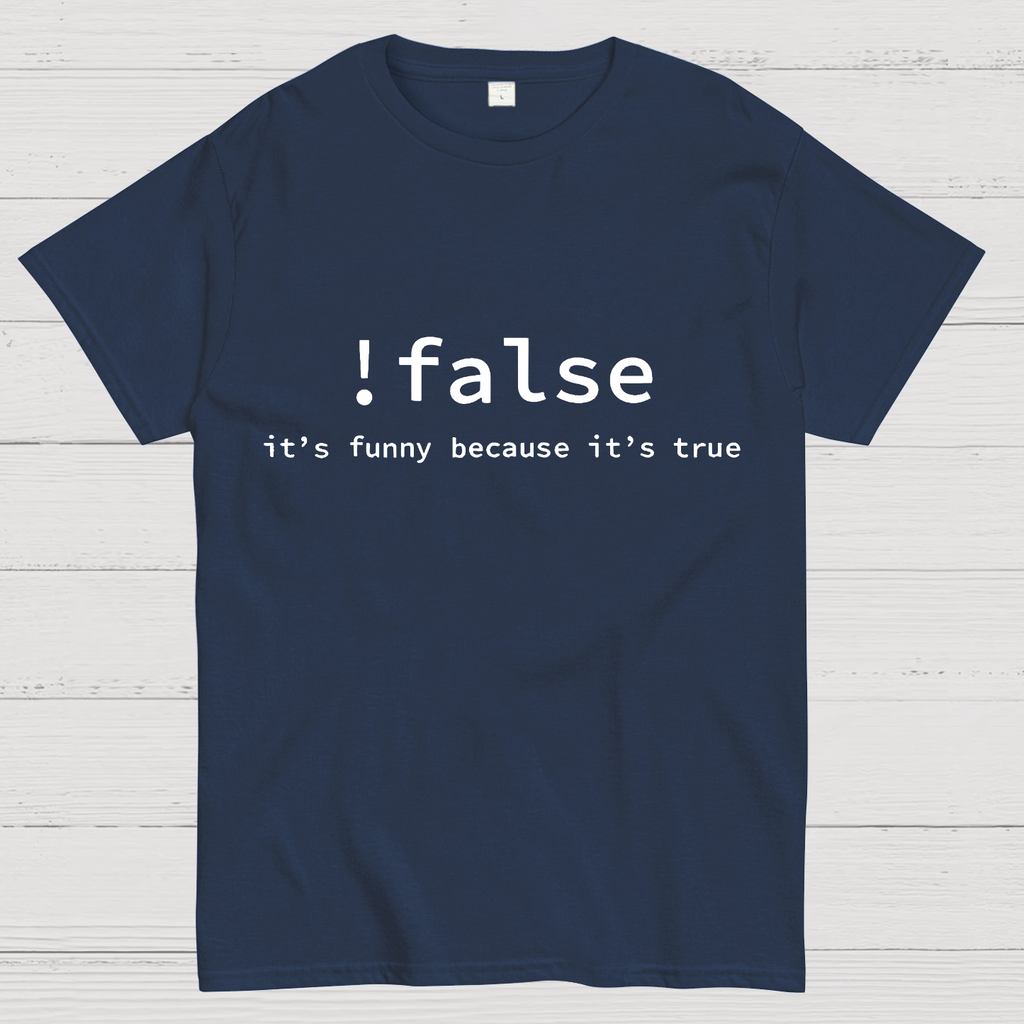 Funny False Programming Coding  T-Shirt
